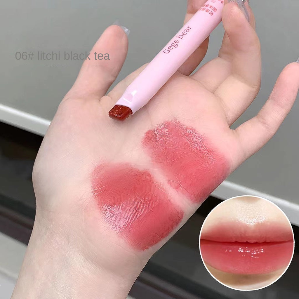 Gege Bear Lipstick Solid Moisturize Moisturizing Lasting Not Easy To Fade Lip Gloss