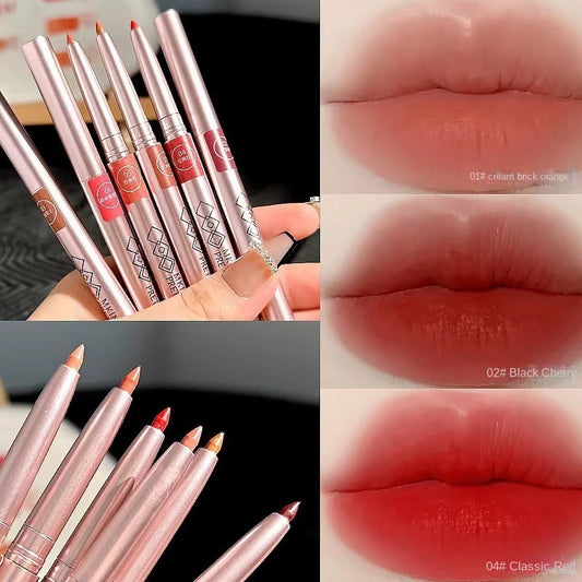 Rotate Lip Liner Water Proof Lasting Matte Lipstick