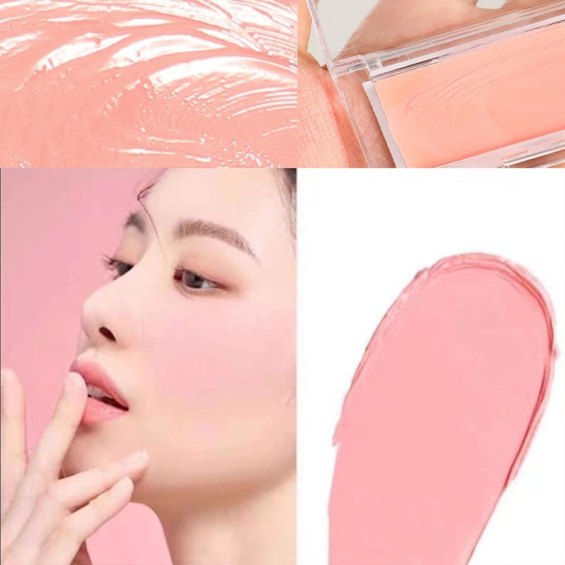 Blush Nude Color Brighten Matte Moisturize Lasting Not Easy To Fade Makeup