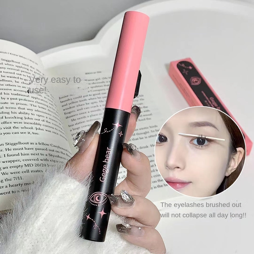 Gege bear Mascara Water Proof Long Curl Not Easy To Remove Makeup Nature Eyelashes