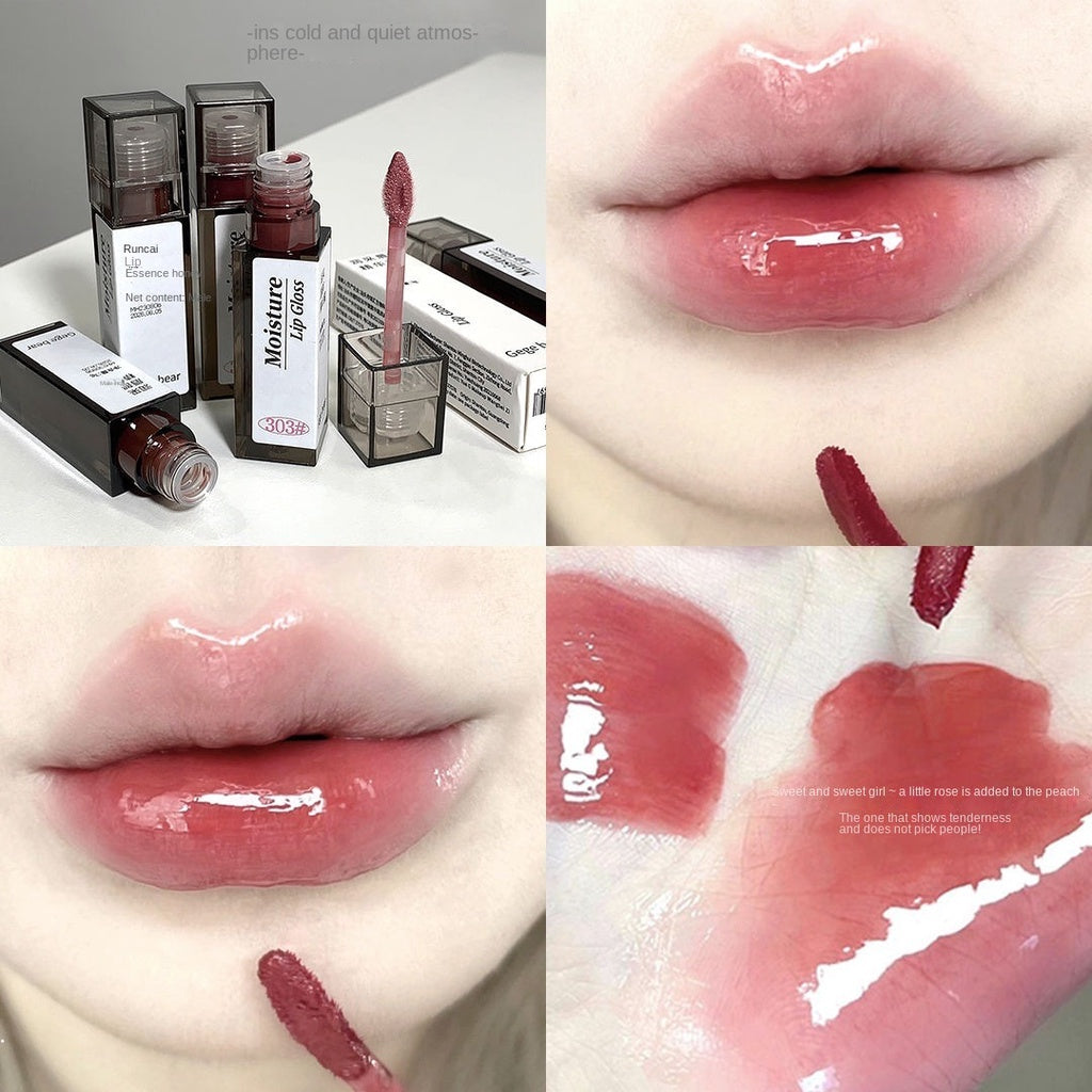 Gege Bear Lip Gloss Lip Essence Moisturize Moisturize Mirror Surface Summer Day Lipstick