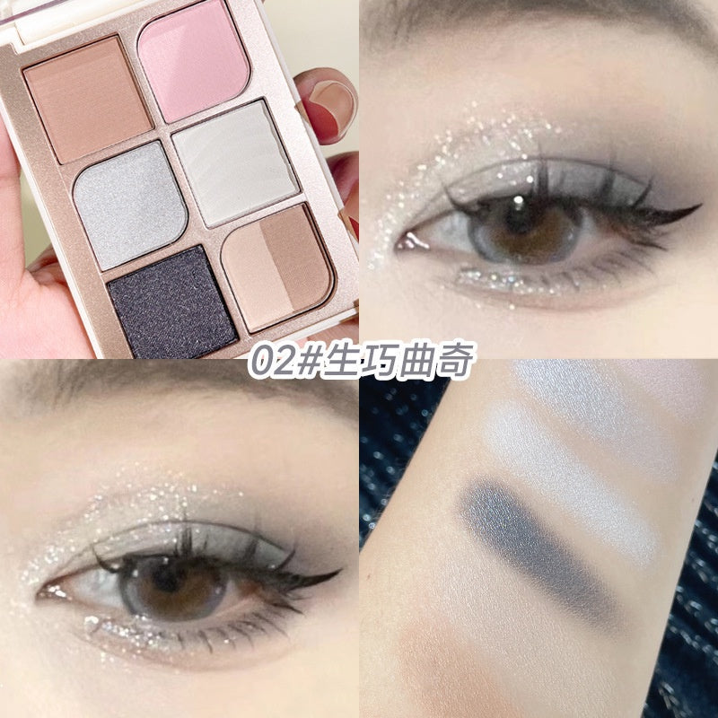 Shadow Tray Earth Color Lasting Not Easy To Remove Makeup Matte Daily Eye Shadow