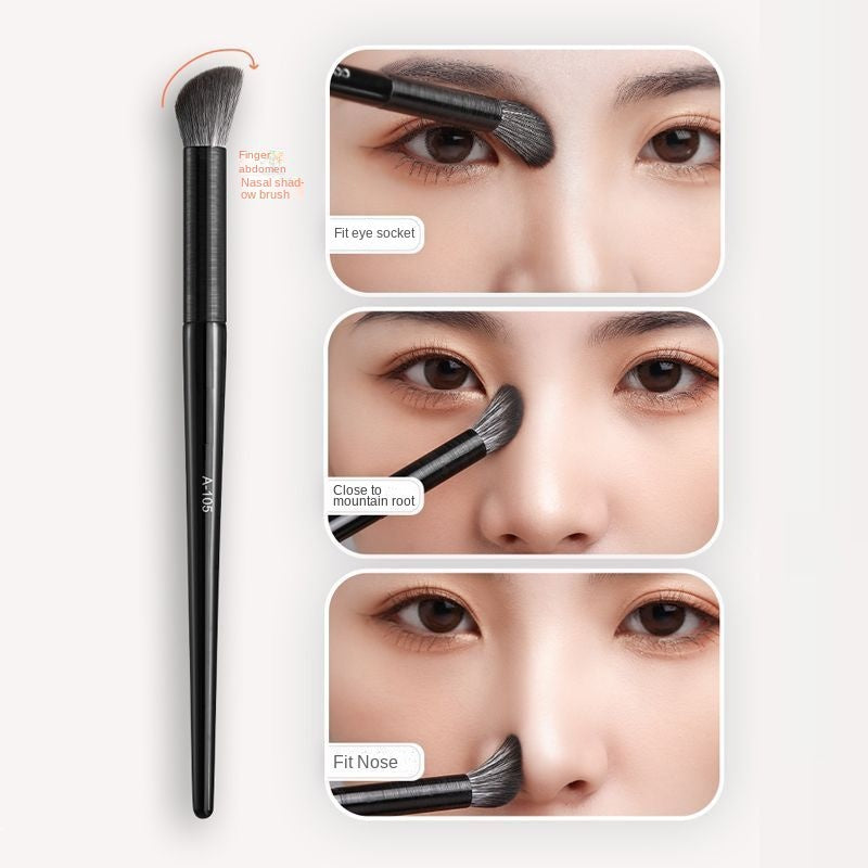 Nasal Shadow Brush Oblique Head Nose Repair Side Shadow Concealer Brush Blade Brush Highlight Brush Eye Shadow Brush Contouring Makeup Brush