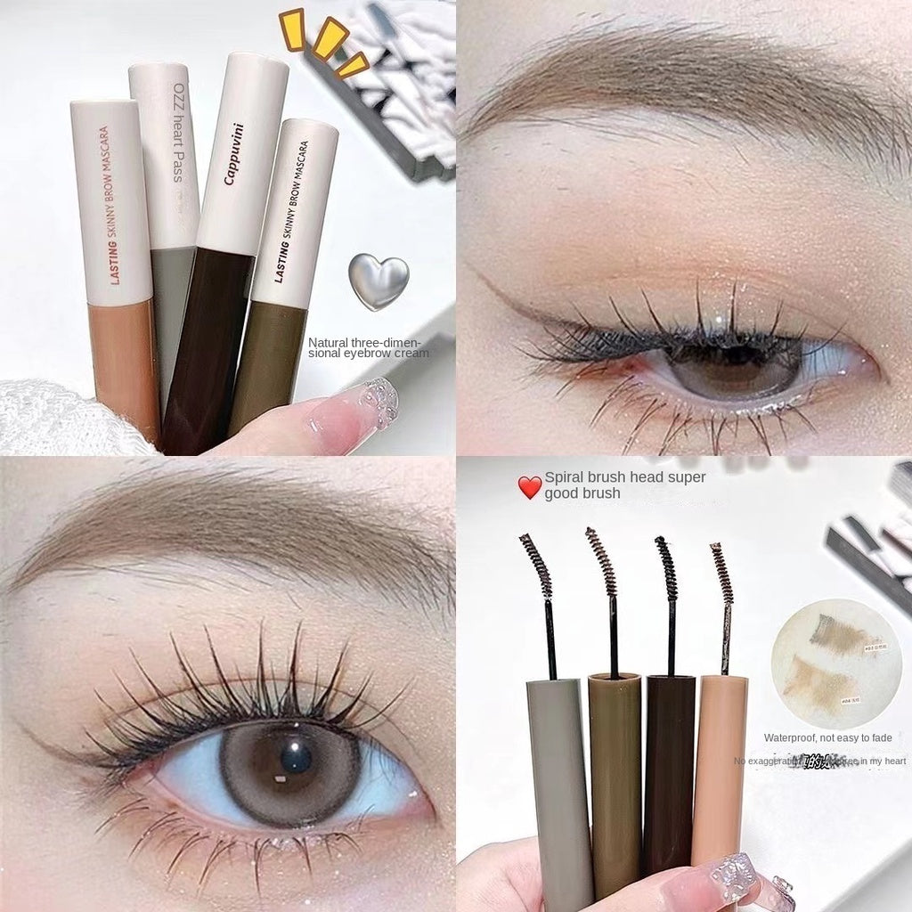 Cappuvini Eyebrow Dye Not Easy To Smudge Lasting Water Proof Not Easy To Fade Dark Brown Nature Eyebrow Pencil