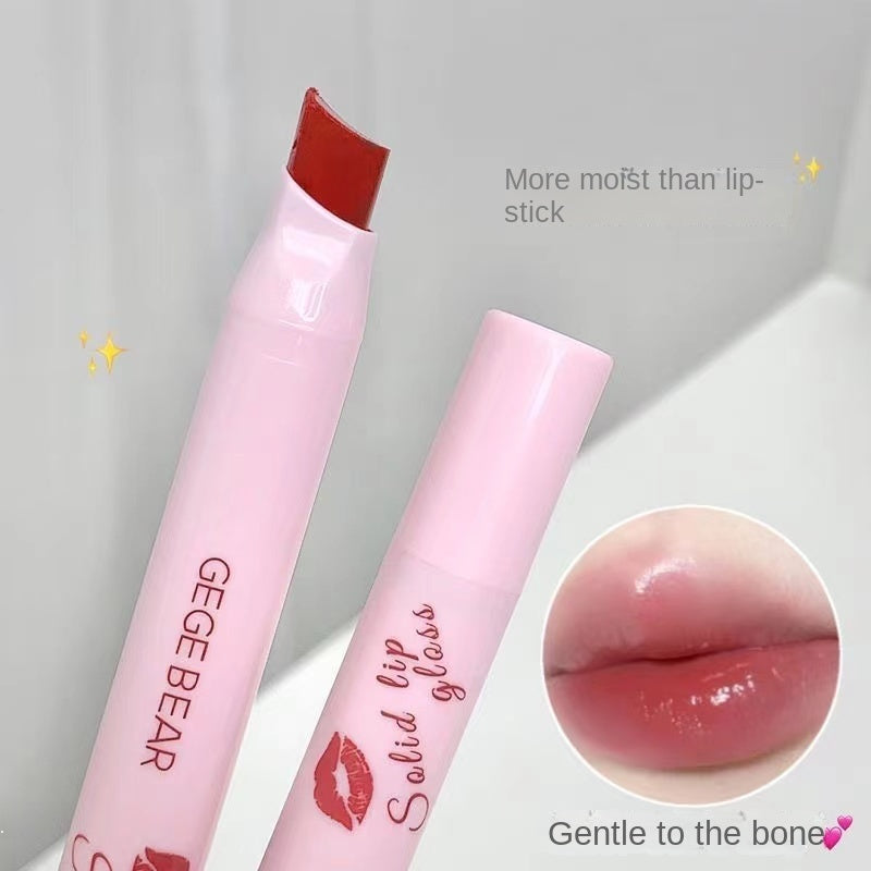 Gege Bear Lipstick Solid Moisturize Moisturizing Lasting Not Easy To Fade Lip Gloss