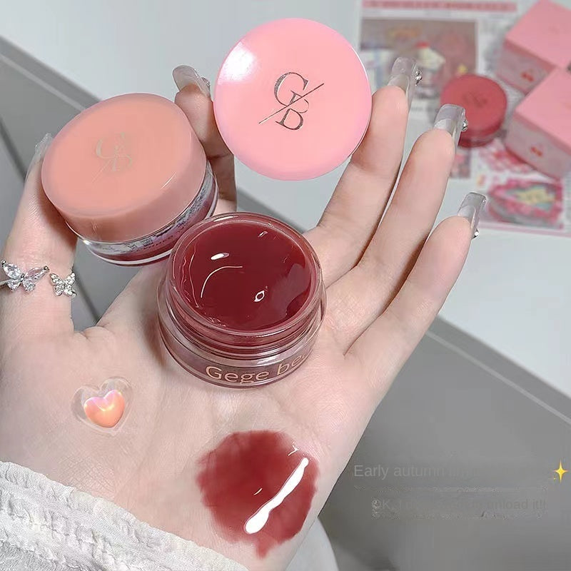 Gege Bear Lip Gloss Jam Jelly Moisturize Mirror Surface Lipstick