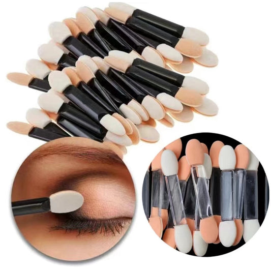 Double Head Latex Cotton Eye Shadow Stick Eyeshadow Brush Tool Manicure Tools Soft Portable